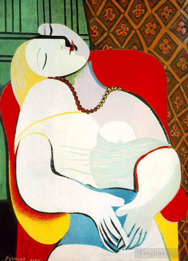 Pablo Picasso's Contemporary Various Paintings - The Dream Le Reve 1932