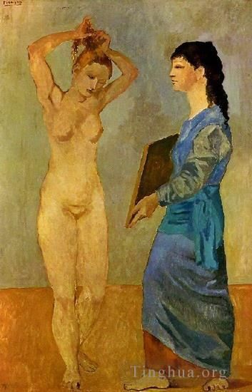 Pablo Picasso's Contemporary Various Paintings - Tyalet 1906 2