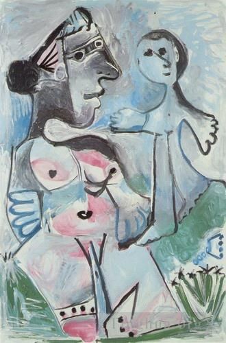 Pablo Picasso's Contemporary Various Paintings - Venus et Amour 1967