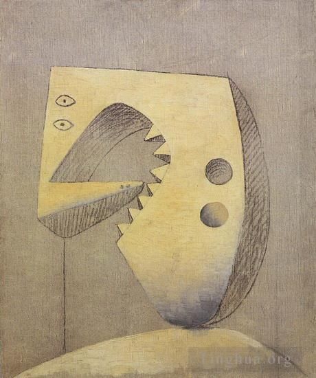 Pablo Picasso's Contemporary Various Paintings - Visage 1926