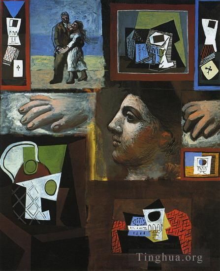 Pablo Picasso's Contemporary Various Paintings - Tudes 1920