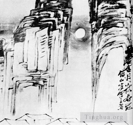 Qi Baishi's Contemporary Chinese Painting - Landscape