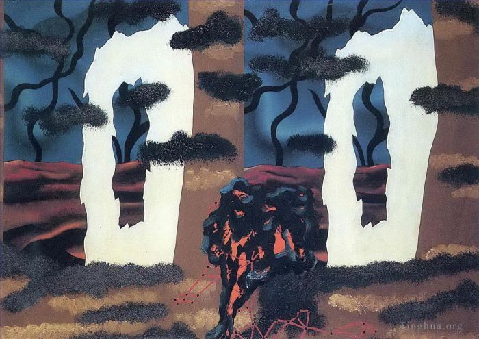 Rene Magritte's Contemporary Various Paintings - A taste of the invisible 1927