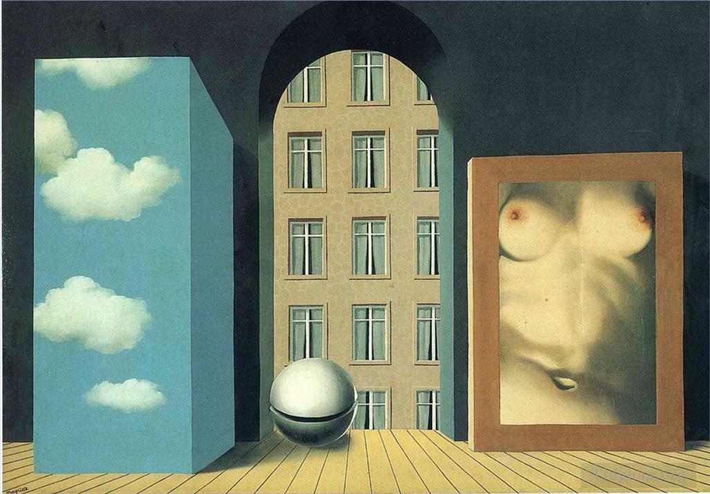 Rene Magritte Artwork -Act of violence 1932
