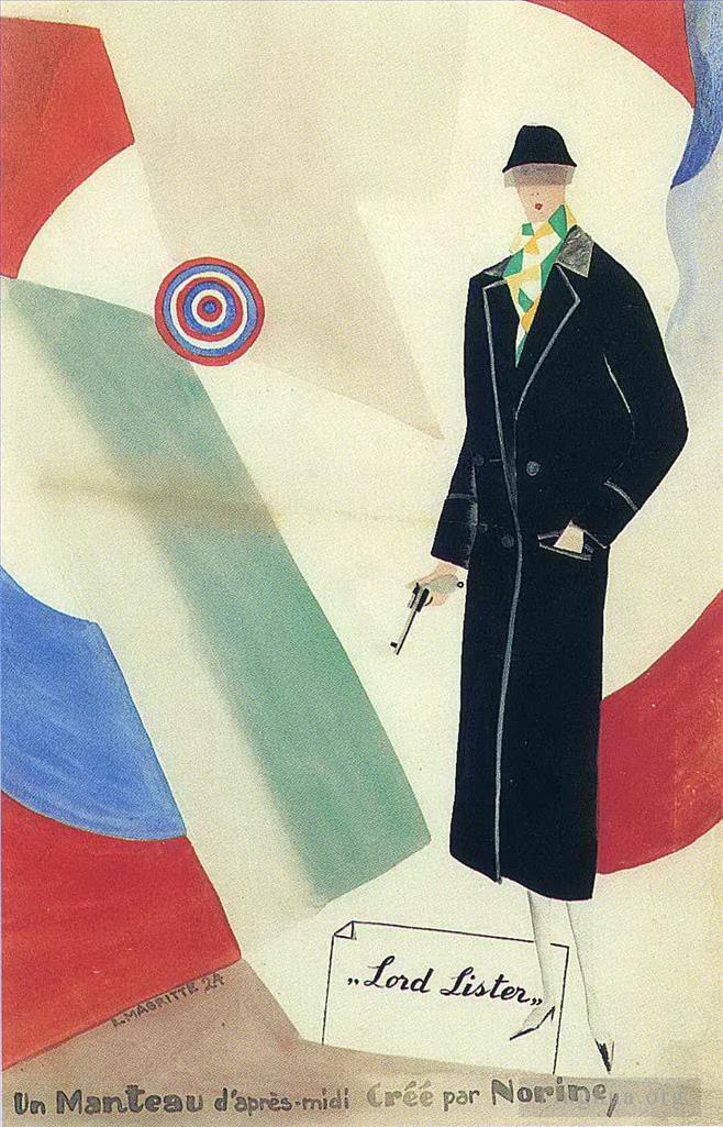 Rene Magritte Artwork -Advertisment for norine 2