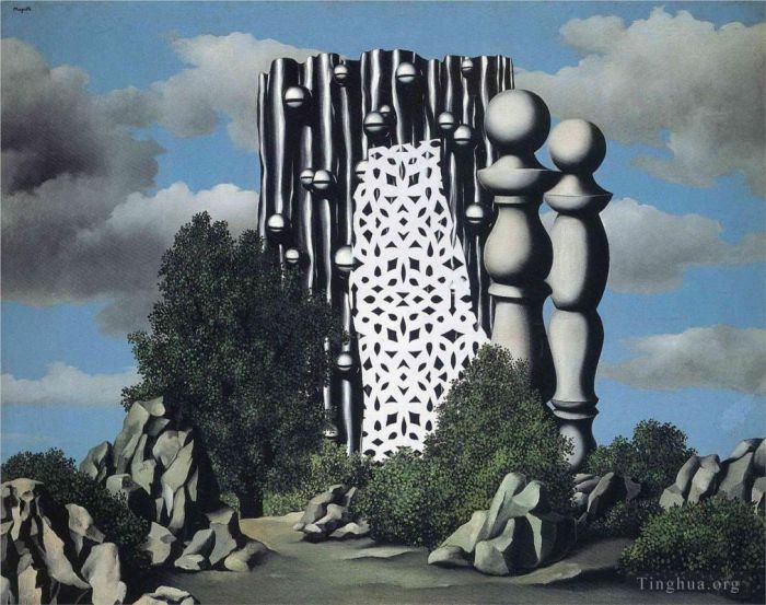 Rene Magritte's Contemporary Various Paintings - Annunciation 1930