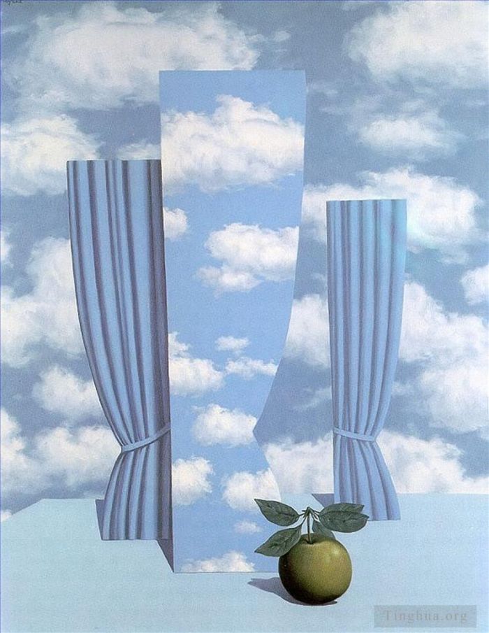 Rene Magritte's Contemporary Various Paintings - Beautiful world 1962