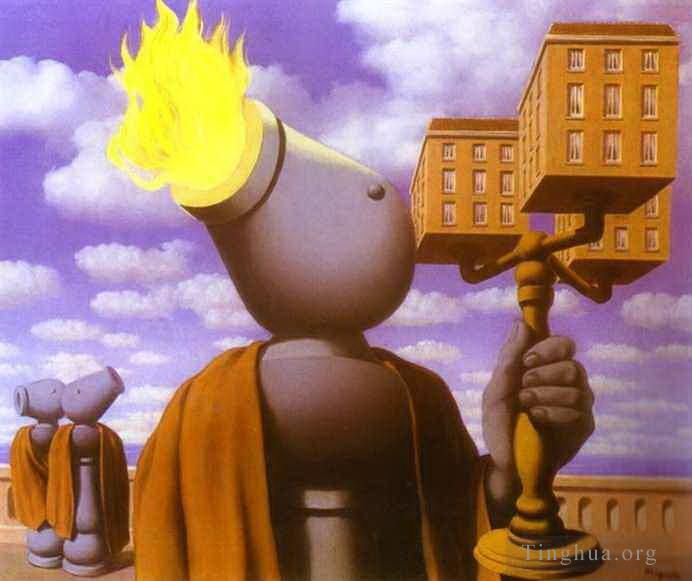 Rene Magritte's Contemporary Various Paintings - Cicero 1947