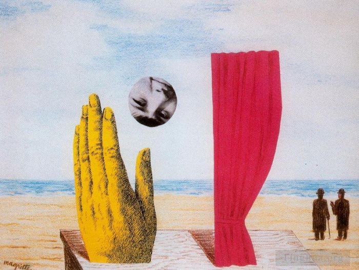 Rene Magritte's Contemporary Various Paintings - Collage