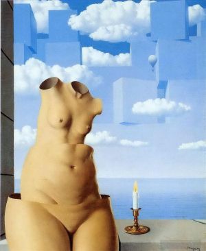 Contemporary Artwork by Rene Magritte - Delusions of grandeur 1948