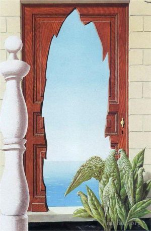 Contemporary Artwork by Rene Magritte - Early morning 1942