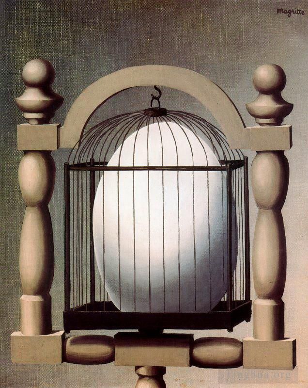 Rene Magritte's Contemporary Various Paintings - Elective affinities 1933