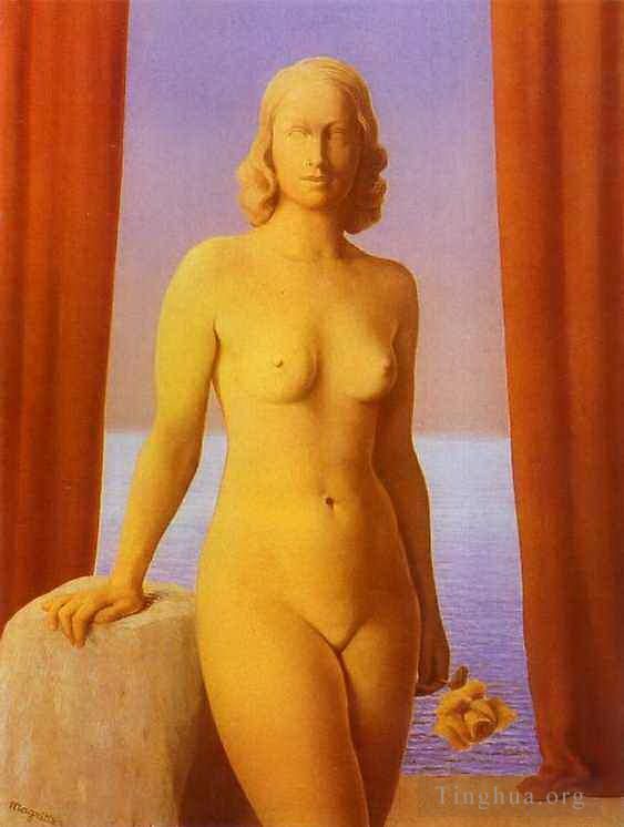 Rene Magritte's Contemporary Various Paintings - Flowers of evil 1946