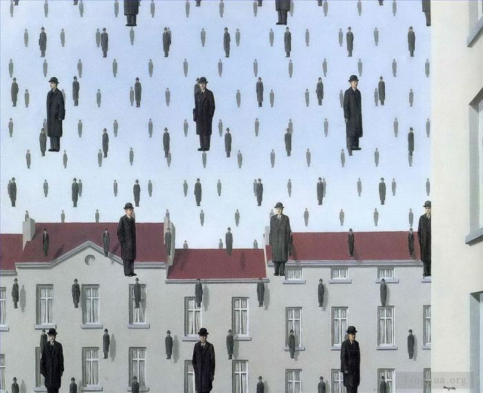 Rene Magritte's Contemporary Various Paintings - Gonconda 1953