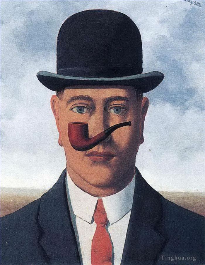 Rene Magritte's Contemporary Various Paintings - Good faith 1965