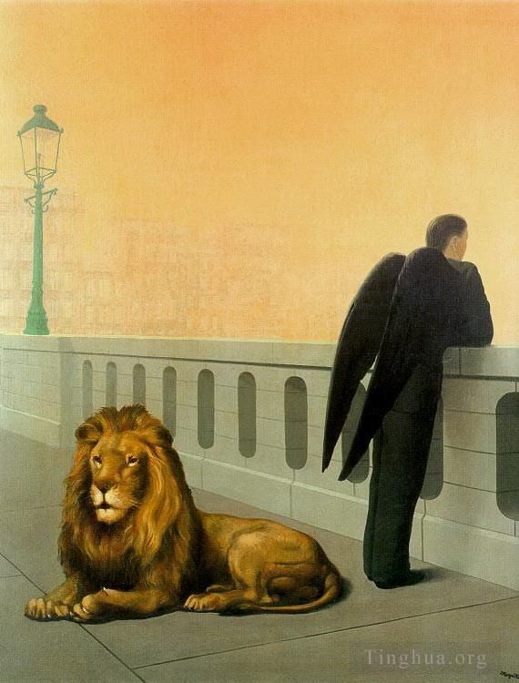 Rene Magritte's Contemporary Various Paintings - Homesickness 1940