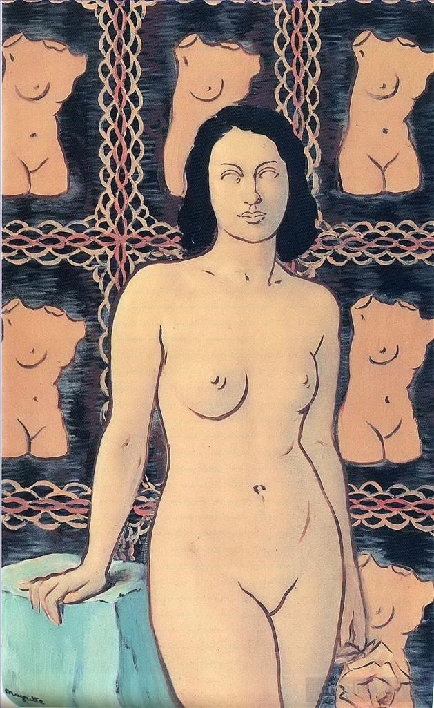 Rene Magritte's Contemporary Various Paintings - Lola de valence 1948