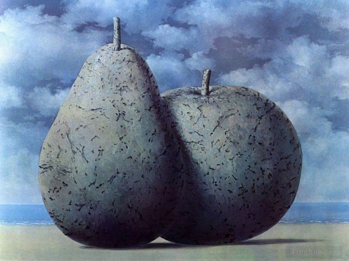 Rene Magritte's Contemporary Various Paintings - Memory of a voyage 1952