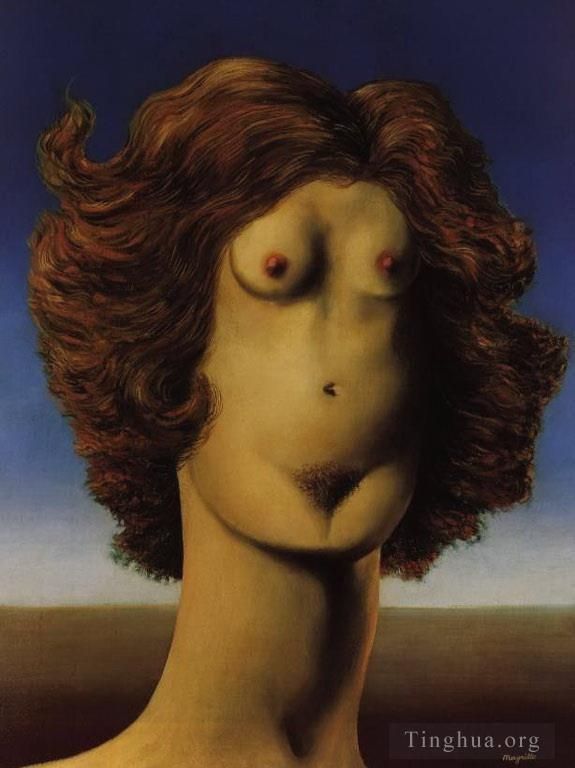 Rene Magritte's Contemporary Various Paintings - Rape 1934
