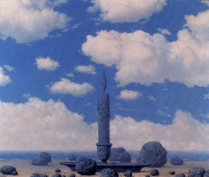 Rene Magritte's Contemporary Various Paintings - Souvenir from travels