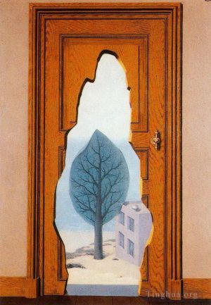 Contemporary Artwork by Rene Magritte - The amorous perpective 1935