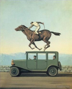 Contemporary Artwork by Rene Magritte - The anger of gods 1960