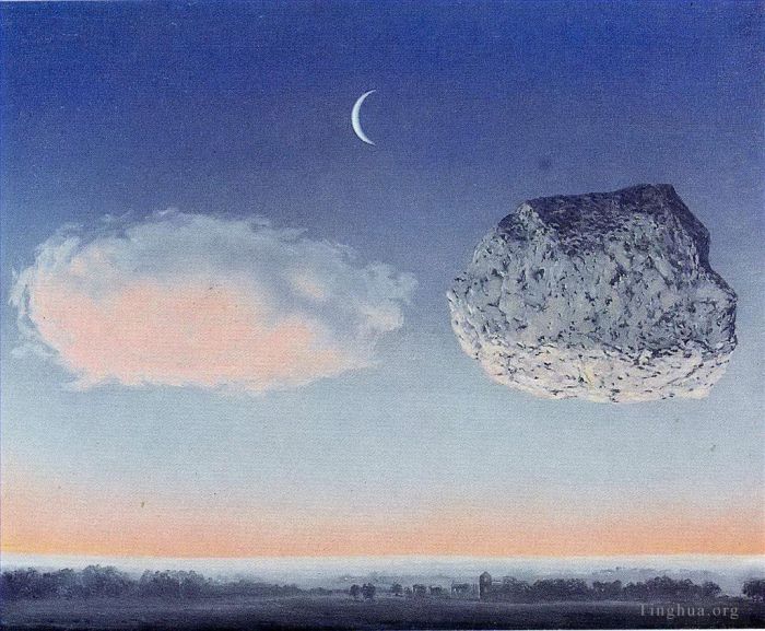 Rene Magritte's Contemporary Various Paintings - The battle of the argonne 1959