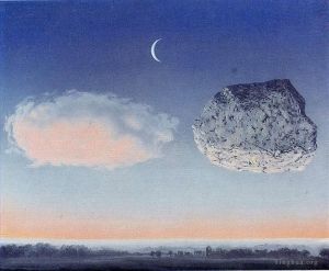 Contemporary Artwork by Rene Magritte - The battle of the argonne 1959