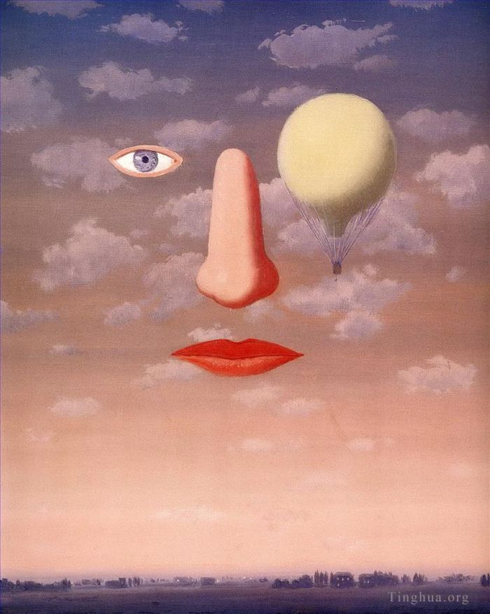 Rene Magritte's Contemporary Various Paintings - The beautiful relations 1967