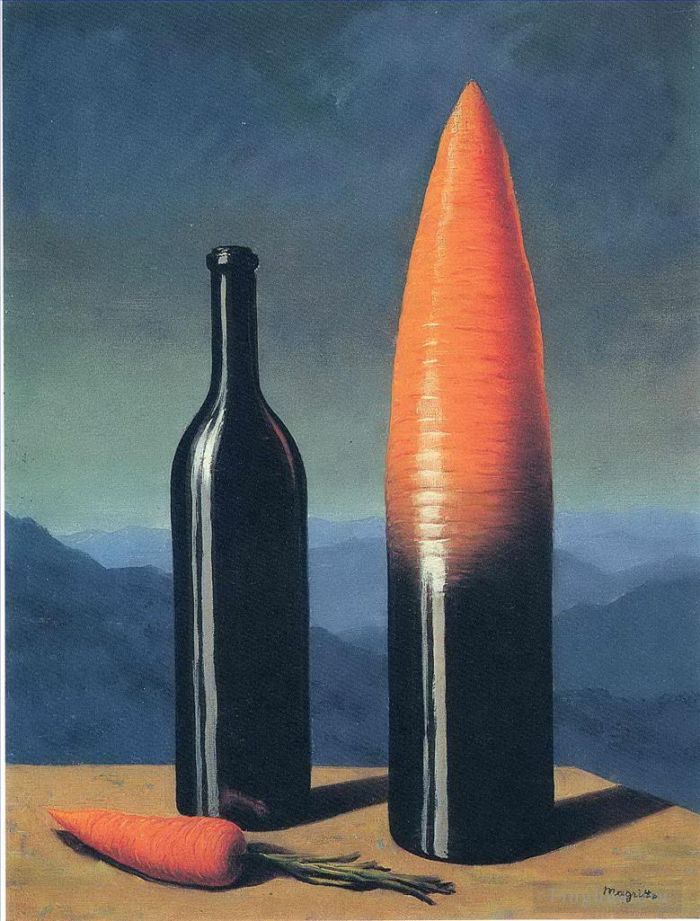 Rene Magritte's Contemporary Various Paintings - The explanation 1952