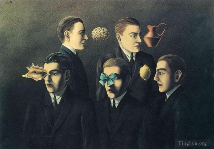 Rene Magritte's Contemporary Various Paintings - The familiar objects 1928