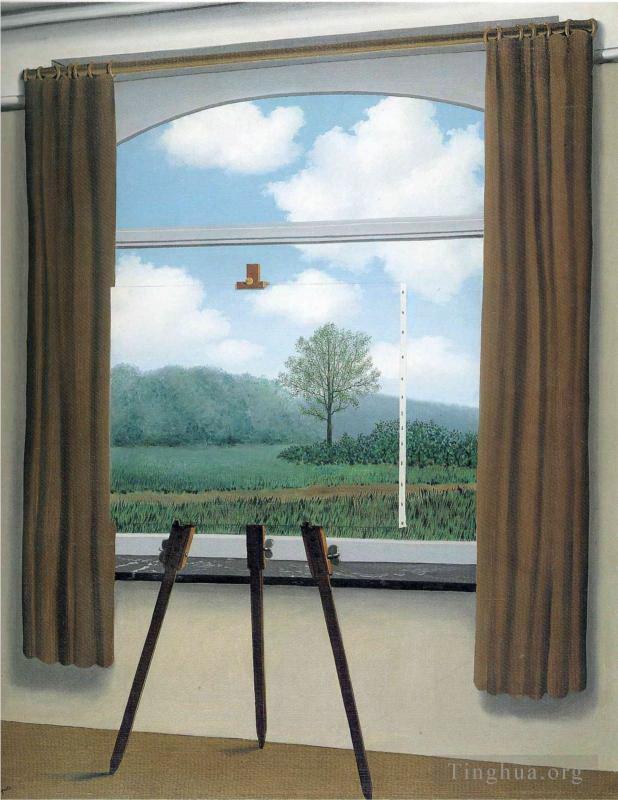Rene Magritte Artwork -The human condition 1933