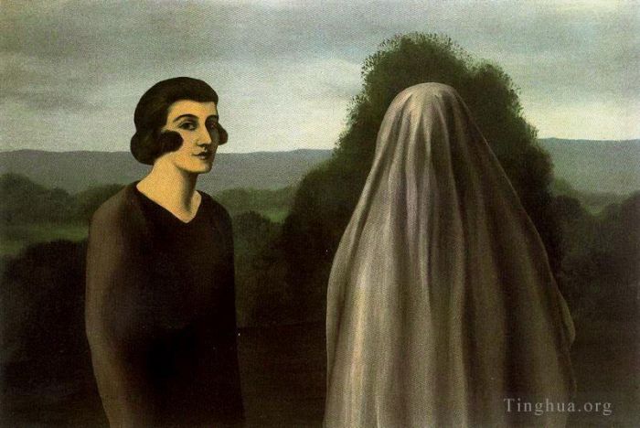 Rene Magritte's Contemporary Various Paintings - The invention of life 1928