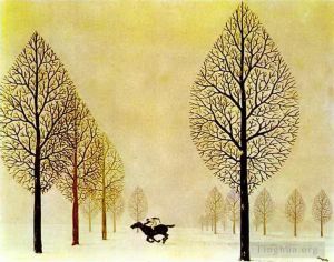 Contemporary Artwork by Rene Magritte - The lost jockey 1948