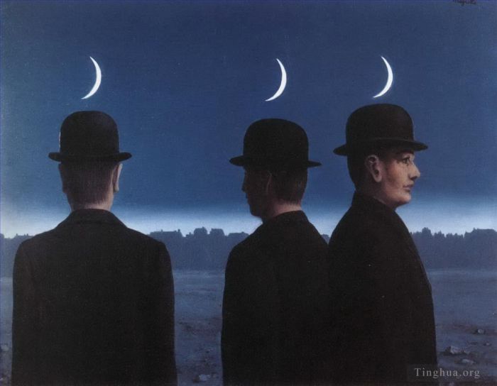 Rene Magritte's Contemporary Various Paintings - The masterpiece or the mysteries of the horizon 1955