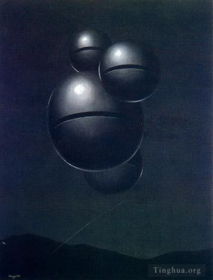 Contemporary Artwork by Rene Magritte - The voice of space 1921