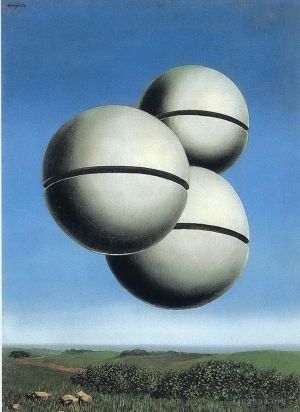 Contemporary Artwork by Rene Magritte - The voice of space 1928