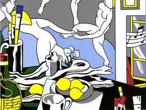 Contemporary Artwork by Roy Lichtenstein - Artist s studio the dance 1974