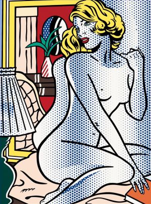 Contemporary Artwork by Roy Lichtenstein - Blue nude
