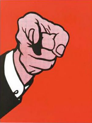 Contemporary Artwork by Roy Lichtenstein - Hey you