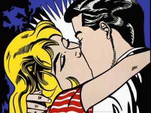 Contemporary Artwork by Roy Lichtenstein - Kiss 3
