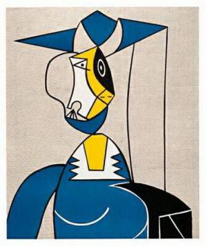 Contemporary Artwork by Roy Lichtenstein - Woman with hat