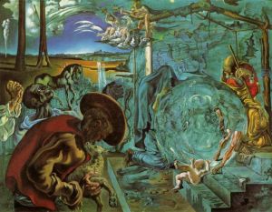 Contemporary Artwork by Salvador Dali - Birth of a New World