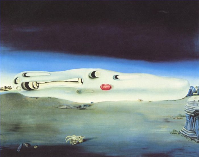 Salvador Dali's Contemporary Oil Painting - Diurnal Fantasies