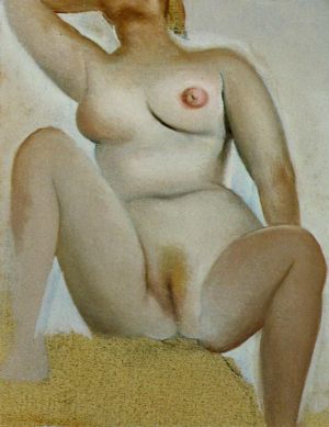 Contemporary Artwork by Salvador Dali - Female Seated Nud