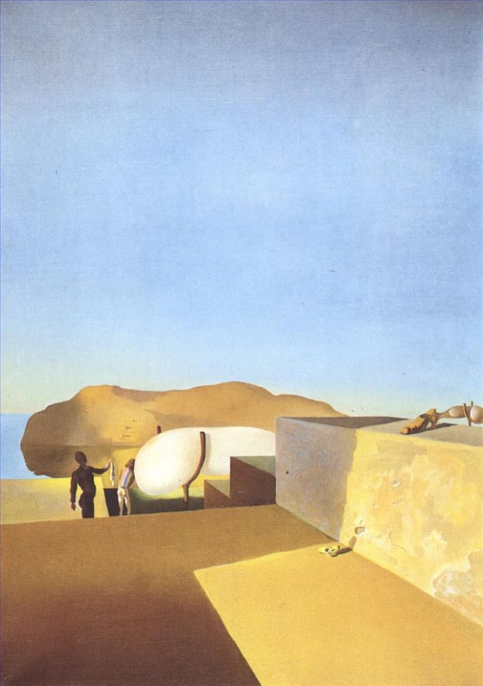 Salvador Dali's Contemporary Oil Painting - Persistence of Fair Weather