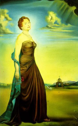 Contemporary Artwork by Salvador Dali - Portrait of Mrs Reeves