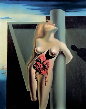 Contemporary Artwork by Salvador Dali - The Bleeding Roses