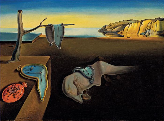 Salvador Dali's Contemporary Oil Painting - The Persistence of Memory