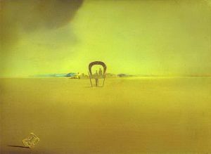 Contemporary Artwork by Salvador Dali - The Phantom Cart
